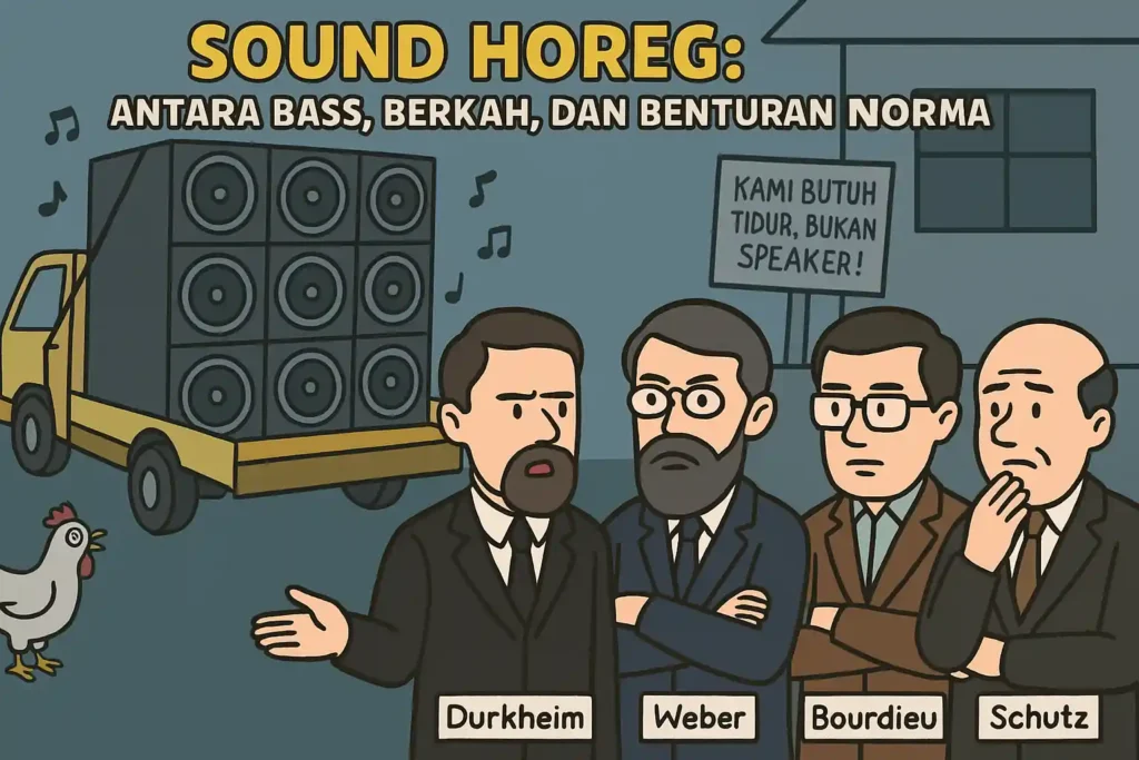 Ilustrasi Sound Horeg dari Kaca Mata Sosiolog