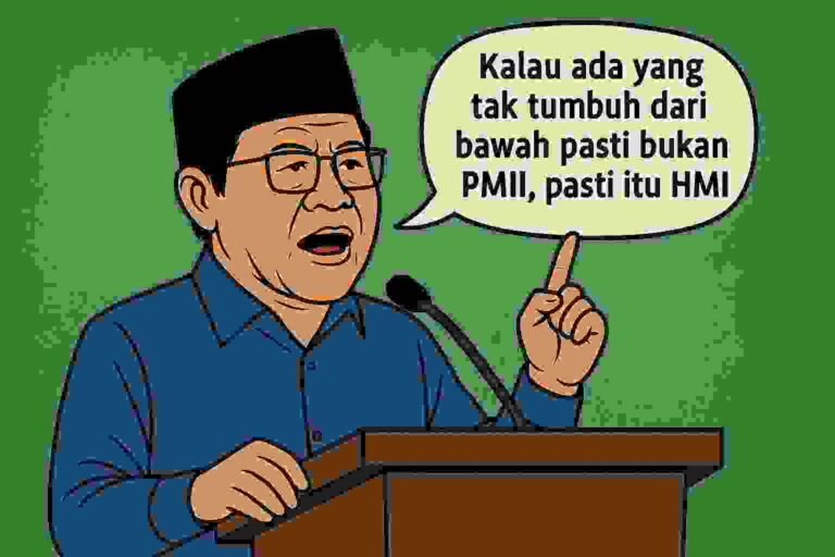 Dari Warung Kopi ke Mimbar Politik: Ketika Cak Imin Menyentil HMI dan PMII Membalas dengan Gelak Tawa