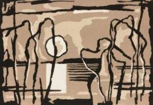 Ilustrasi Meja Kaki Lima