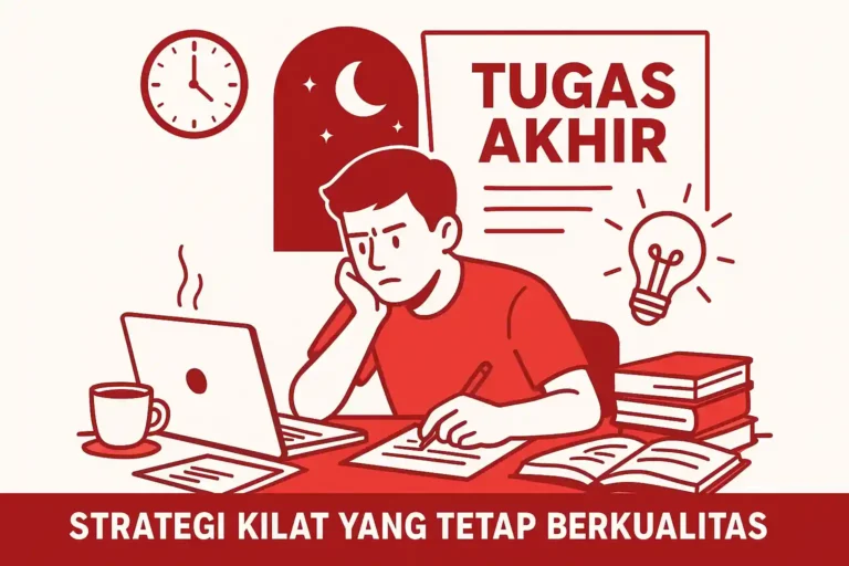 Satu Malam, Satu Tugas Akhir: Strategi Kilat yang Tetap Berkualitas