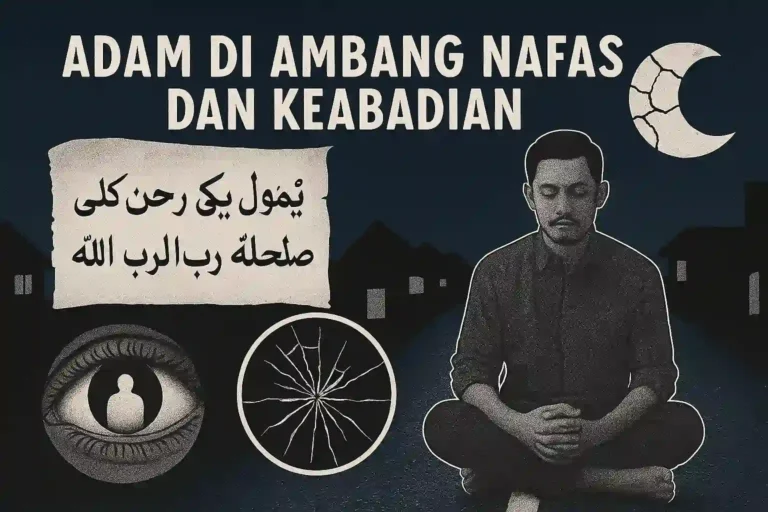Adam di Ambang Nafas dan Keabadian