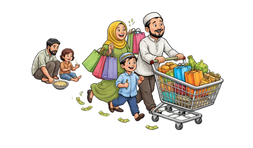 Idul Fitri dan Konsumerisme: Ketika Kesederhanaan Bergeser Menjadi Budaya Konsumtif